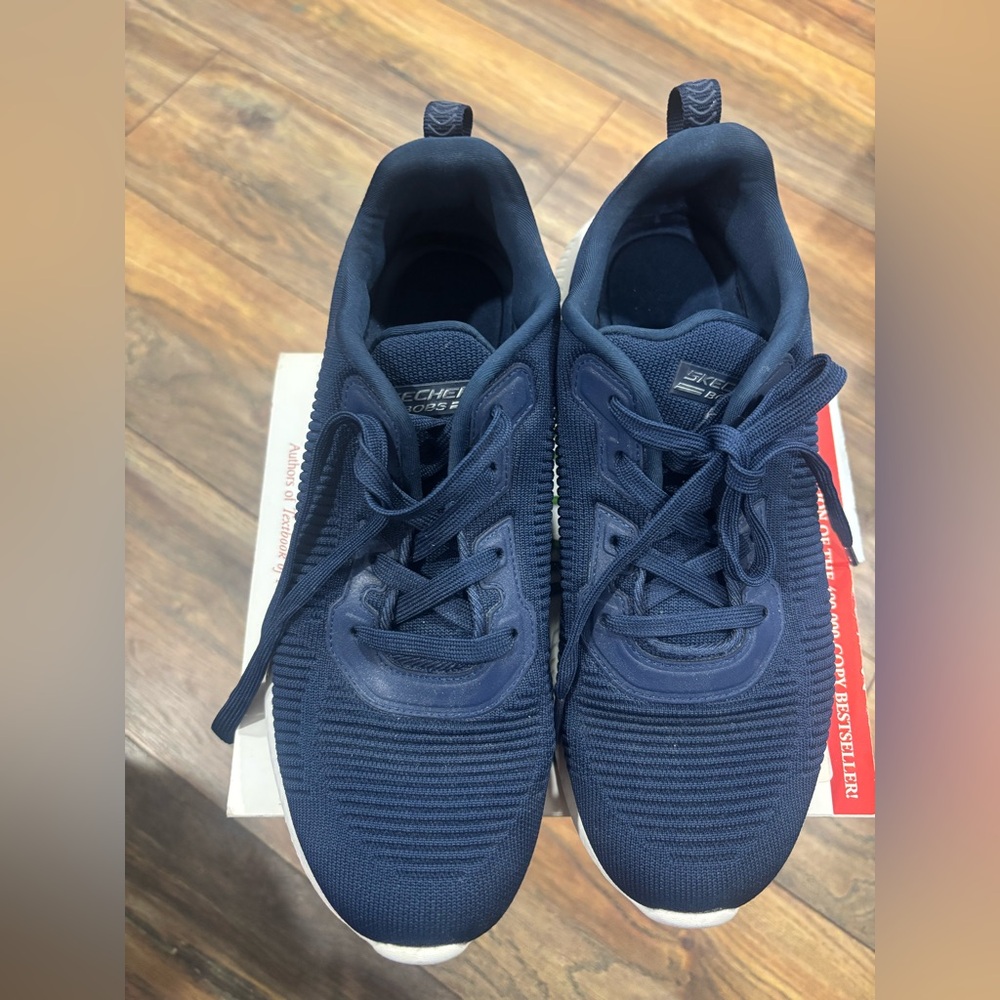 Skechers BOBS Navy Sneakers size 8 1/2